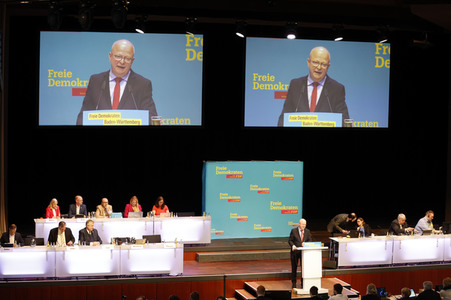 123. Landesparteitag der FDP Baden-Württemberg in Fellbach