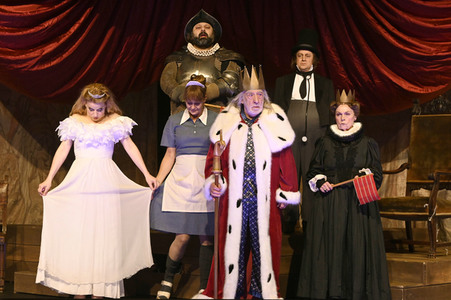 Theaterprobe 'Der König stirbt' in Dessau-Roßlau