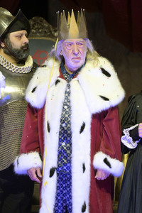 Theaterprobe 'Der König stirbt' in Dessau-Roßlau