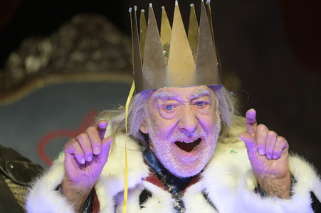 Theaterprobe 'Der König stirbt' in Dessau-Roßlau