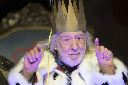 Theaterprobe 'Der König stirbt' in Dessau-Roßlau