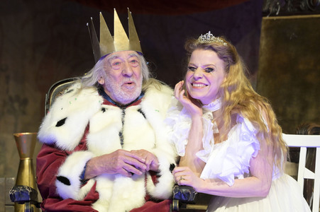 Theaterprobe 'Der König stirbt' in Dessau-Roßlau
