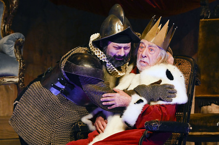Theaterprobe 'Der König stirbt' in Dessau-Roßlau