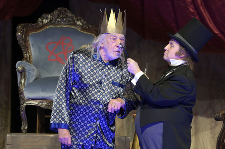 Theaterprobe 'Der König stirbt' in Dessau-Roßlau