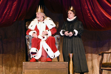 Theaterprobe 'Der König stirbt' in Dessau-Roßlau