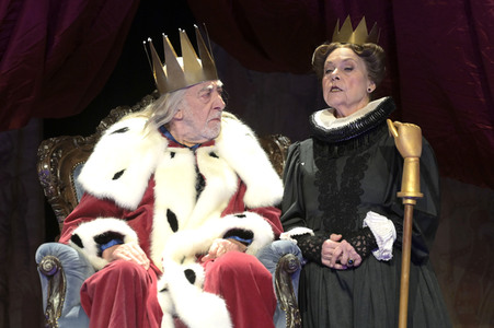Theaterprobe 'Der König stirbt' in Dessau-Roßlau