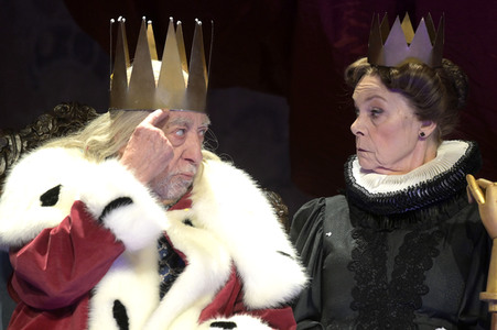 Theaterprobe 'Der König stirbt' in Dessau-Roßlau