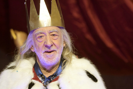 Theaterprobe 'Der König stirbt' in Dessau-Roßlau