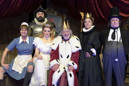 Theaterprobe 'Der König stirbt' in Dessau-Roßlau