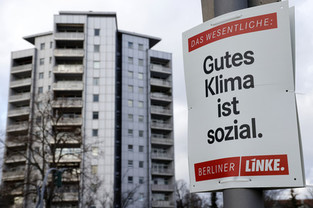 Wahlkampagne zur Wiederholungswahl zum Abgeordnetenhaus in Berlin