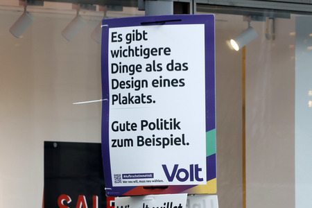Wahlkampagne zur Wiederholungswahl zum Abgeordnetenhaus in Berlin