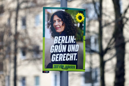 Wahlkampagne zur Wiederholungswahl zum Abgeordnetenhaus in Berlin