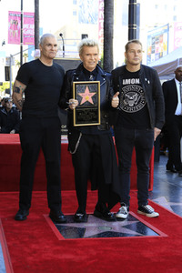 Billy Idol erhält einen Stern auf dem Hollywood Walk of Fame in Los Angeles
