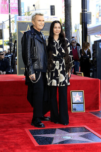 Billy Idol erhält einen Stern auf dem Hollywood Walk of Fame in Los Angeles