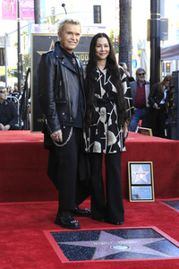 Billy Idol erhält einen Stern auf dem Hollywood Walk of Fame in Los Angeles