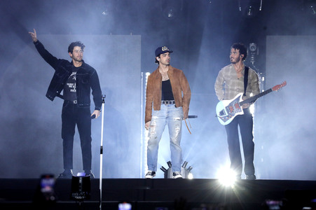 Auftritt der Jonas Brothers in Los Angeles