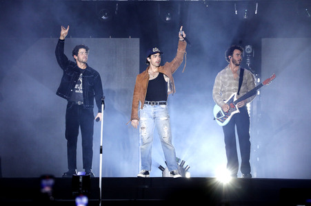 Auftritt der Jonas Brothers in Los Angeles