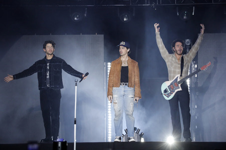 Auftritt der Jonas Brothers in Los Angeles