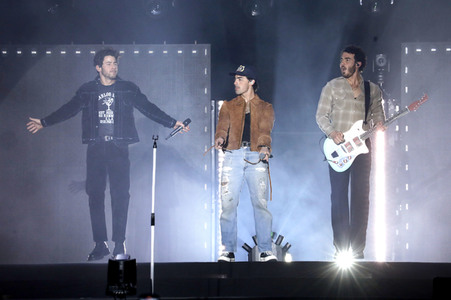 Auftritt der Jonas Brothers in Los Angeles
