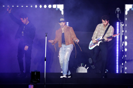 Auftritt der Jonas Brothers in Los Angeles