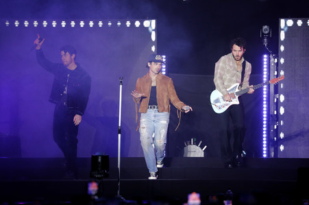 Auftritt der Jonas Brothers in Los Angeles