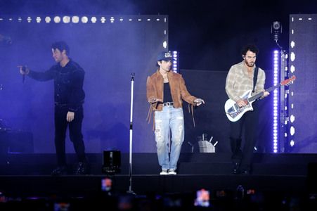 Auftritt der Jonas Brothers in Los Angeles