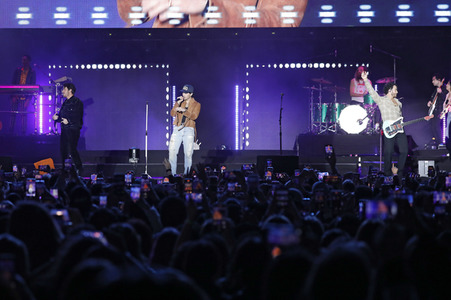 Auftritt der Jonas Brothers in Los Angeles
