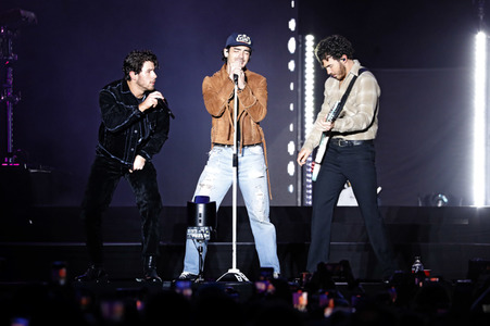 Auftritt der Jonas Brothers in Los Angeles