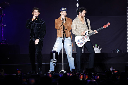 Auftritt der Jonas Brothers in Los Angeles