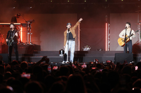 Auftritt der Jonas Brothers in Los Angeles