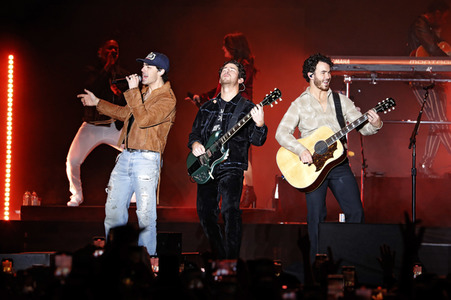 Auftritt der Jonas Brothers in Los Angeles