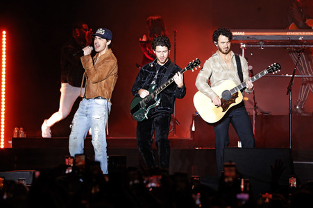 Auftritt der Jonas Brothers in Los Angeles
