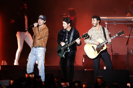 Auftritt der Jonas Brothers in Los Angeles