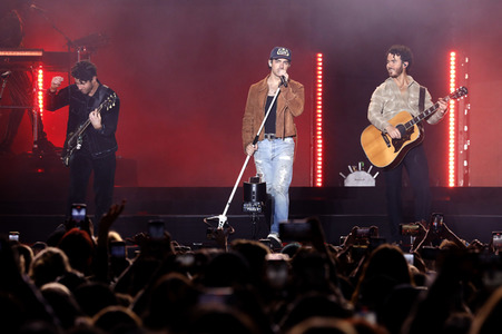 Auftritt der Jonas Brothers in Los Angeles
