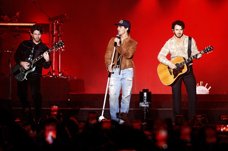 Auftritt der Jonas Brothers in Los Angeles
