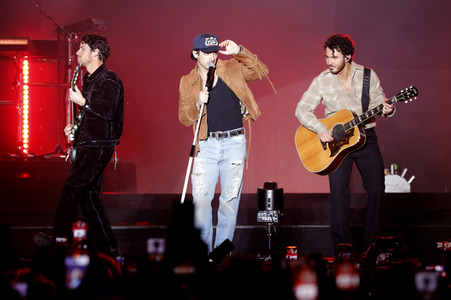 Auftritt der Jonas Brothers in Los Angeles