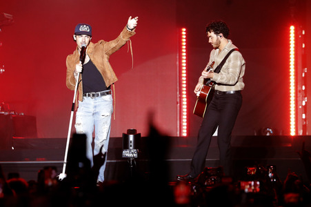 Auftritt der Jonas Brothers in Los Angeles
