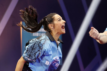 Promi-Darts-WM 2023 in Düsseldorf