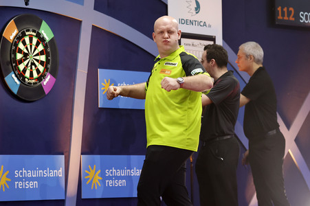Promi-Darts-WM 2023 in Düsseldorf