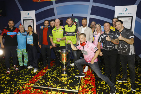 Promi-Darts-WM 2023 in Düsseldorf