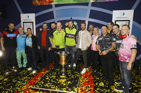 Promi-Darts-WM 2023 in Düsseldorf
