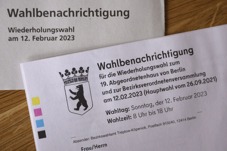 Symbolfoto Wahlbenachrichtigung