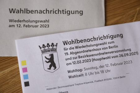 Symbolfoto Wahlbenachrichtigung