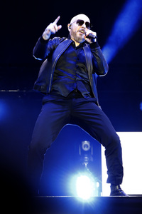 Auftritt von Pitbull in Los Angeles