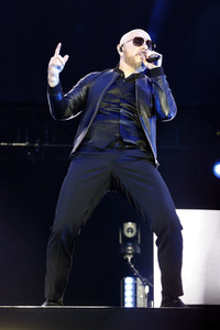 Auftritt von Pitbull in Los Angeles