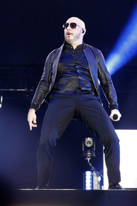 Auftritt von Pitbull in Los Angeles
