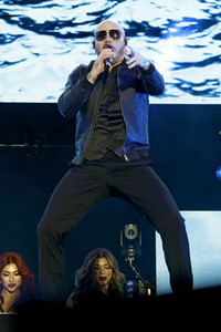 Auftritt von Pitbull in Los Angeles