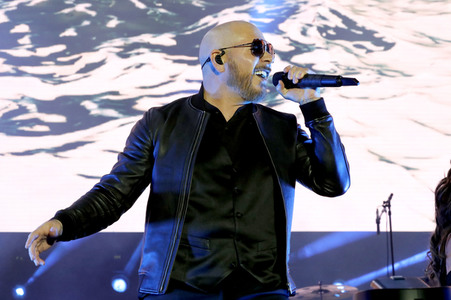 Auftritt von Pitbull in Los Angeles