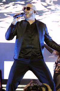 Auftritt von Pitbull in Los Angeles