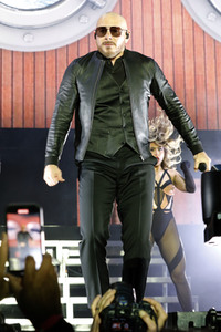 Auftritt von Pitbull in Los Angeles
